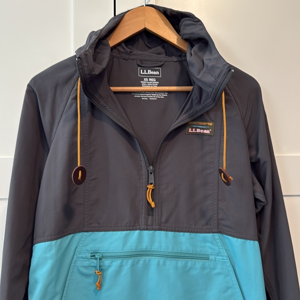 L.L. Bean Gray and Blue Women's Jacket